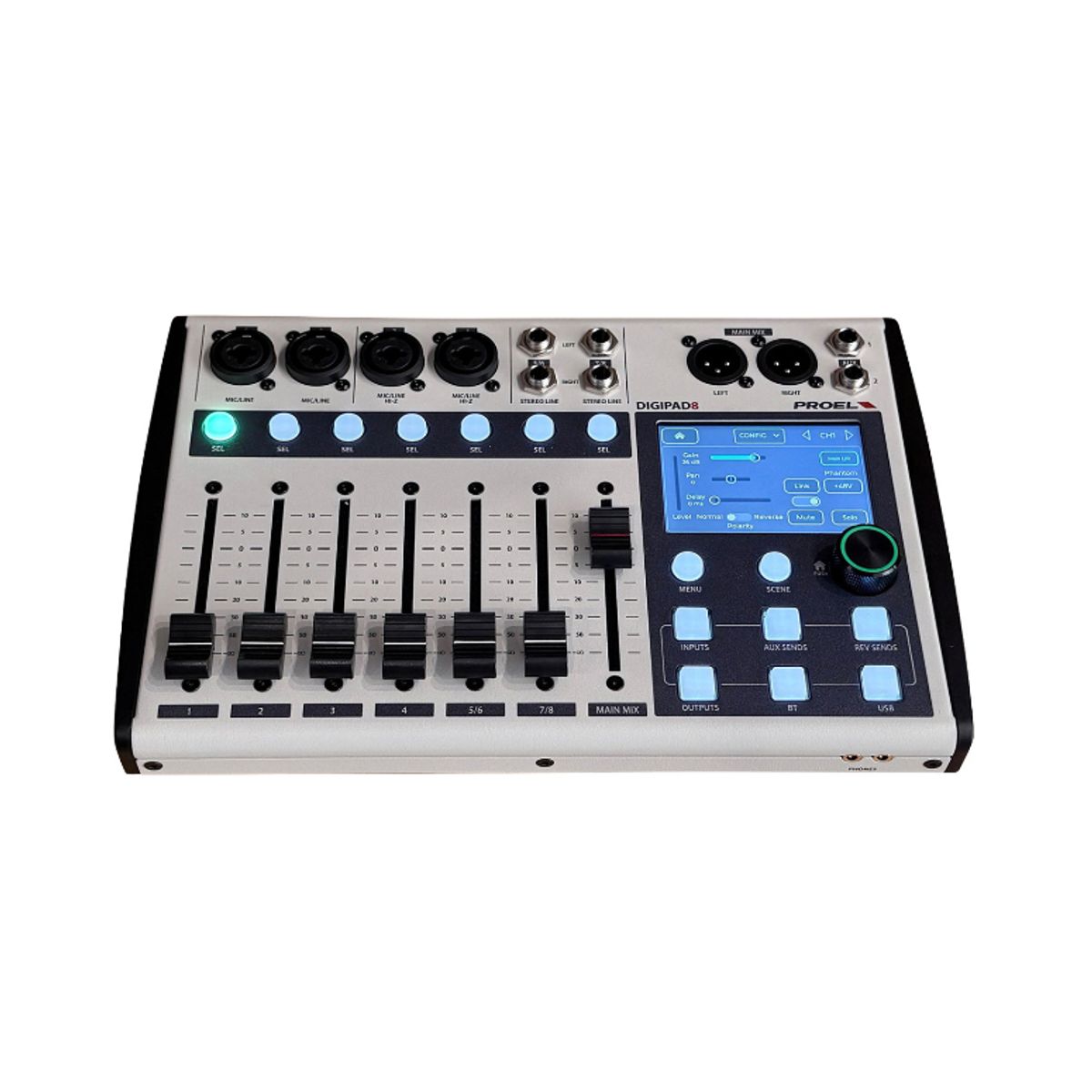 PROEL - Mezclador Digital Proel DIGIPAD 8