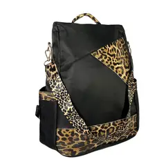 GENERICO - Bolso Mochila Moda Animal Print Antirobo Casual