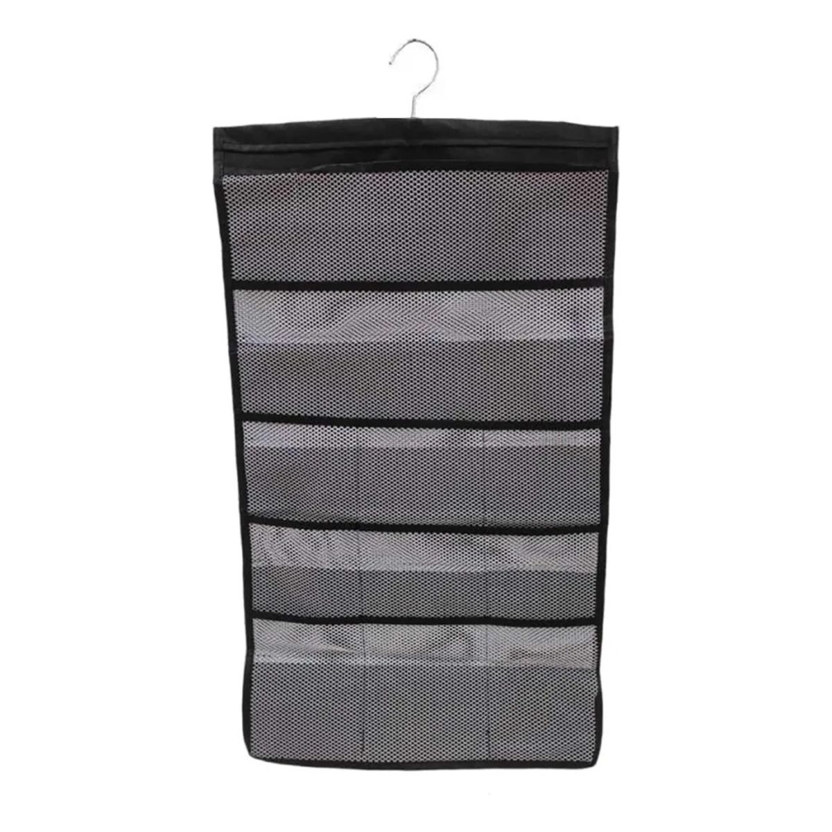 GENERICO - Organizador colgante de doble cara Armable Color Negro