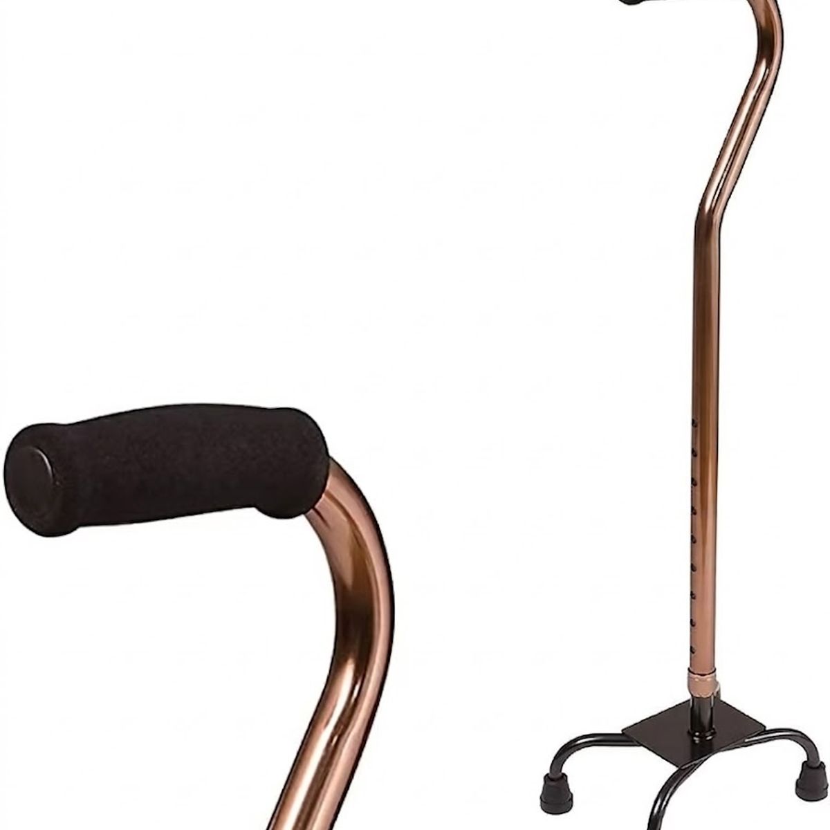 GENERICO - Baston aluminio 4 patas