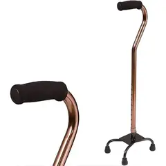 GENERICO - Baston aluminio 4 patas