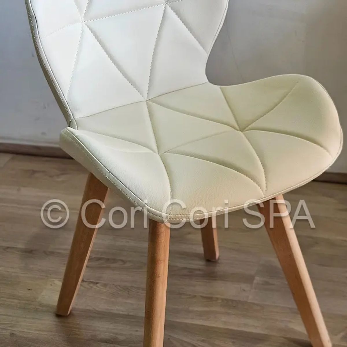 CORI CORI - Pack Manicurista Wood Tipo Escritorio Beige + Silla Beige