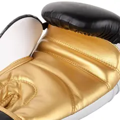 VENUM - GUANTES DE BOXEO PRO CONTENDER 2.0 BLACK GOLD CUERO 12 OZ