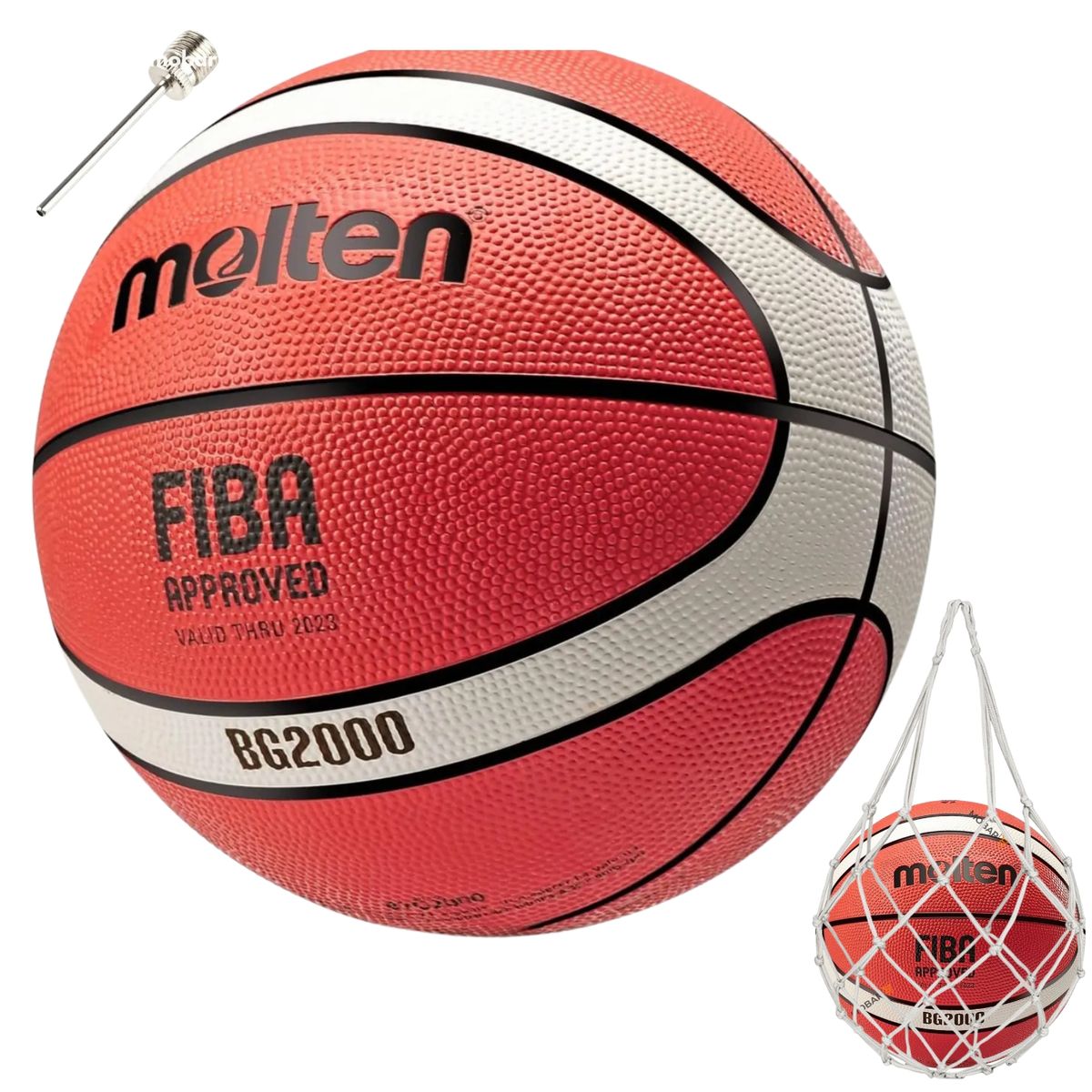 MOLTEN - Balon Pelota Basquetbol N5 Basketball Molten Bg2000 Outdoor