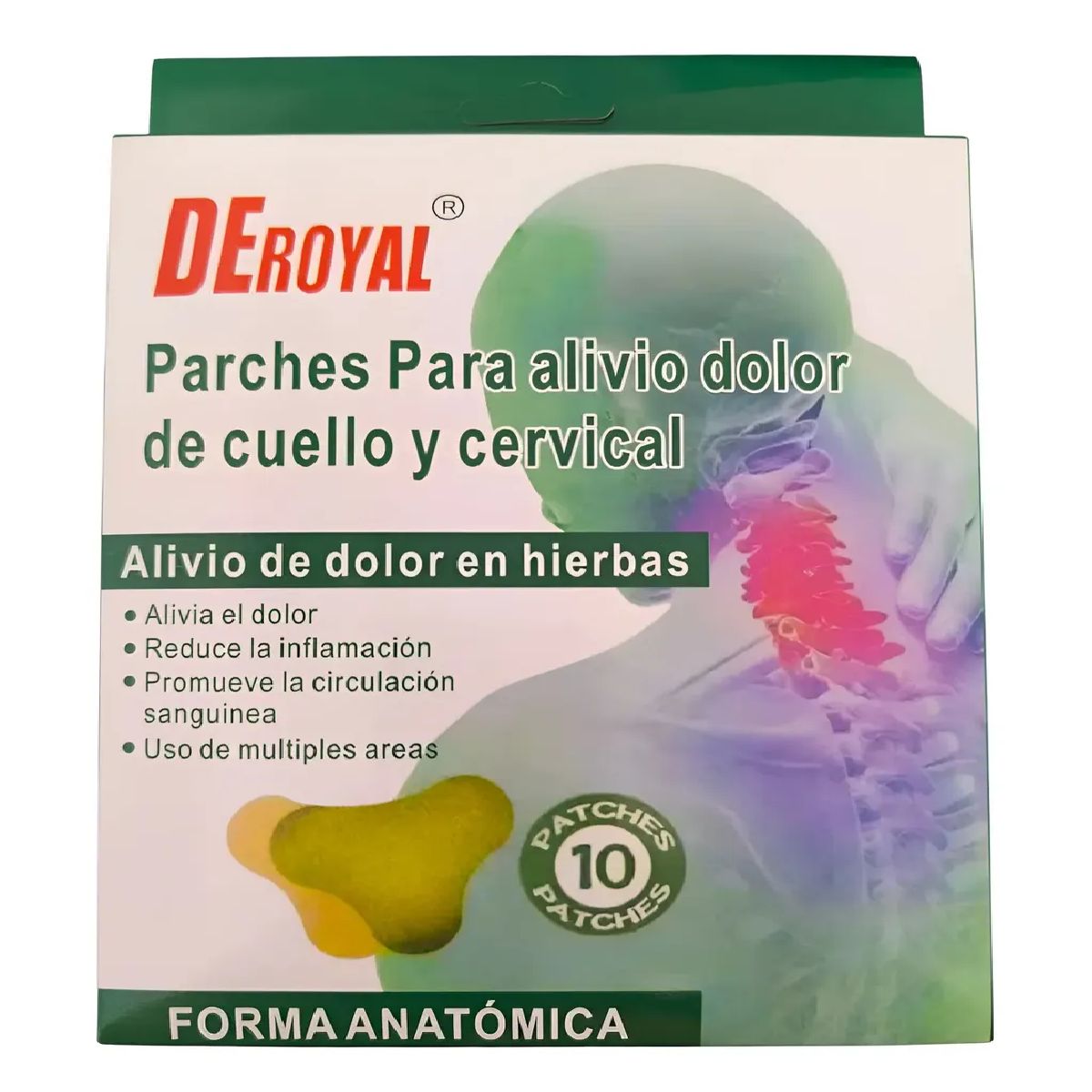 GENERICO - Parches para Alivio dolor de cuello y cervical