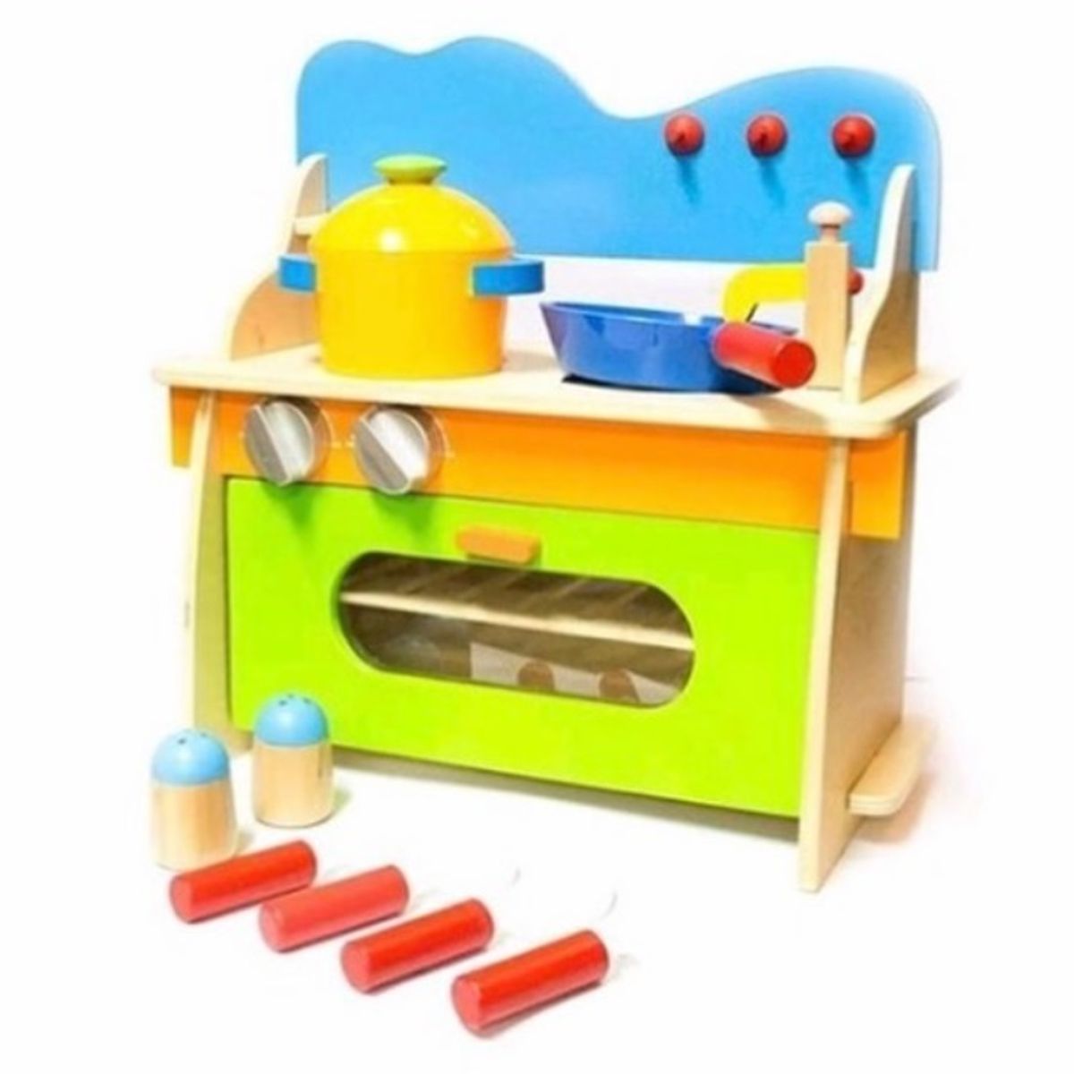 GENERICO - Juguete De Madera Didáctico Cocina Montessori