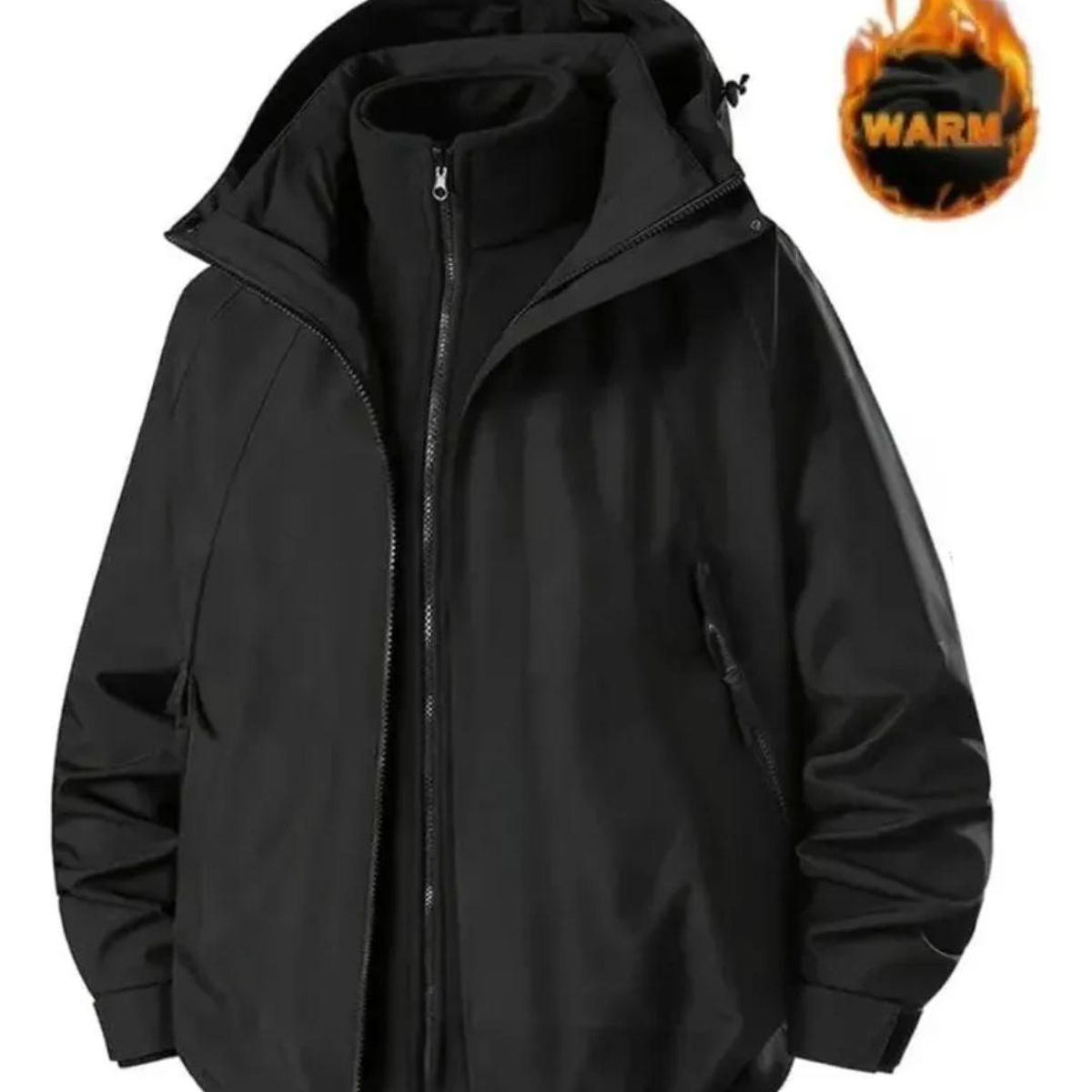 BLUE MOUNTAIN - CHAQUETA  3 EN 1 DESMONTABLE PARA  HOMBRE TERMICA OUTDOOR