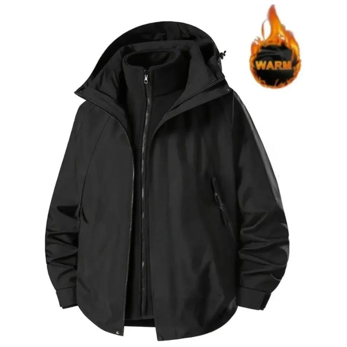 BLUE MOUNTAIN - CHAQUETA  3 EN 1 DESMONTABLE PARA  HOMBRE TERMICA OUTDOOR