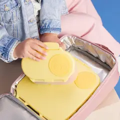 B BOX - Snackbox b.box - Contenedor de Alimentos Hermético con 2 Compartimentos