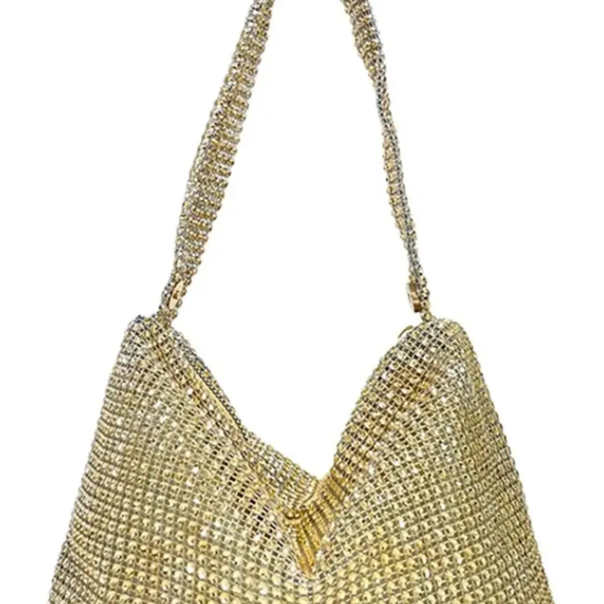KUANGYE - Bolso Cartera De Fiesta Brillante Para Mujer Elegante
