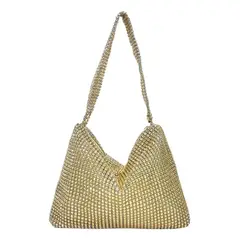 KUANGYE - Bolso Cartera De Fiesta Brillante Para Mujer Elegante