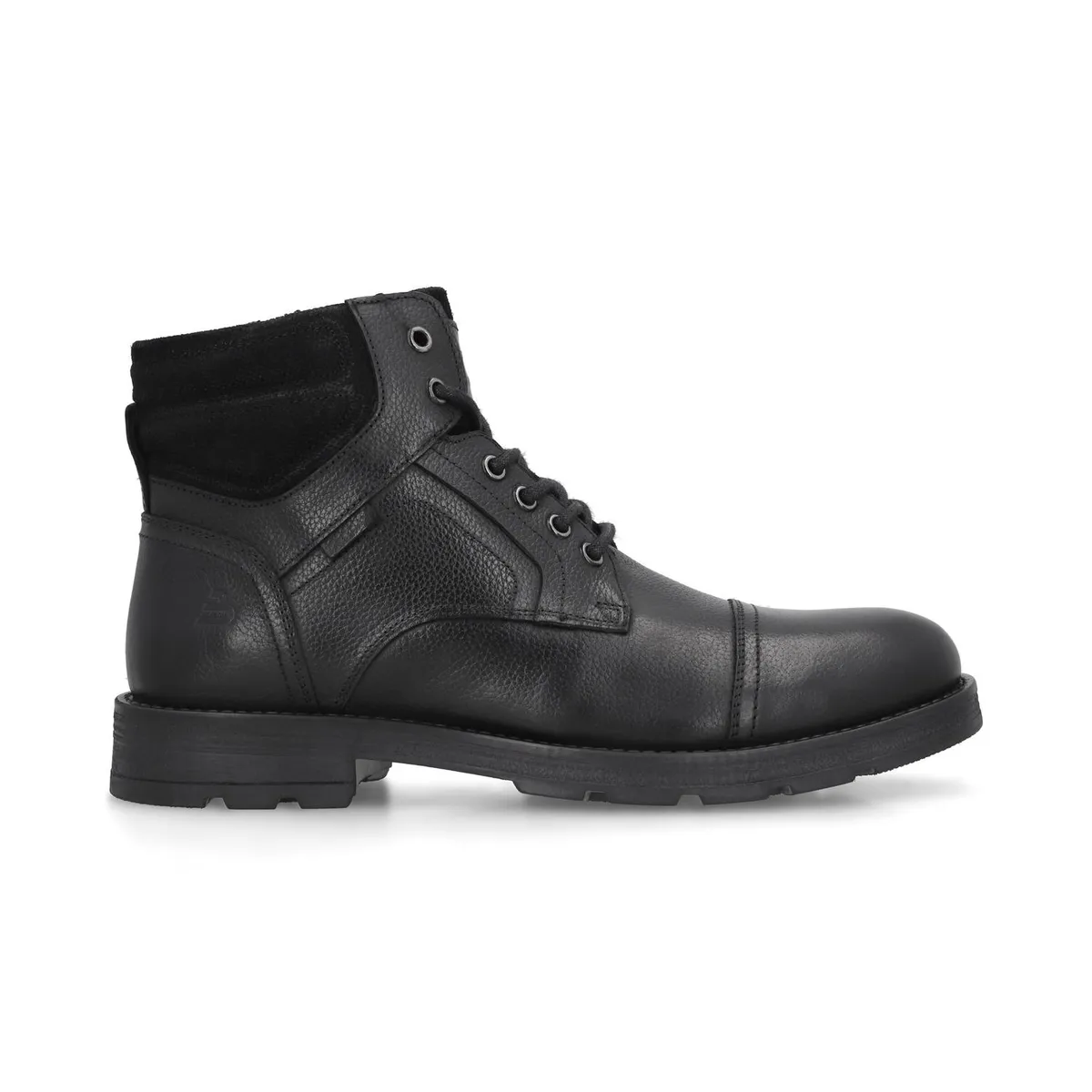 BULLBOXER - Botines Hombre Cuero Stirling-6-32 Negro Bullboxer