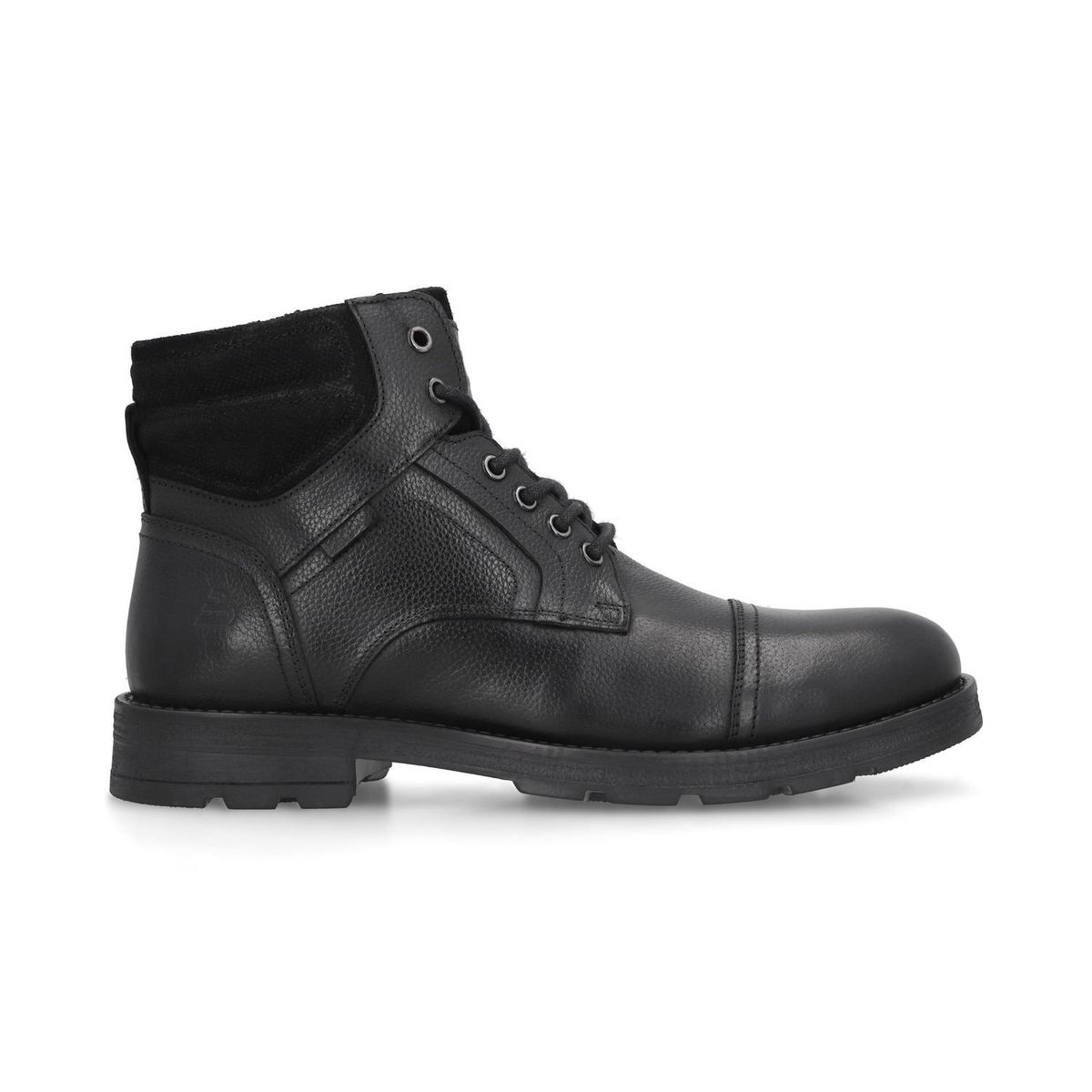 BULLBOXER - Botines Hombre Cuero Stirling-6-32 Negro Bullboxer