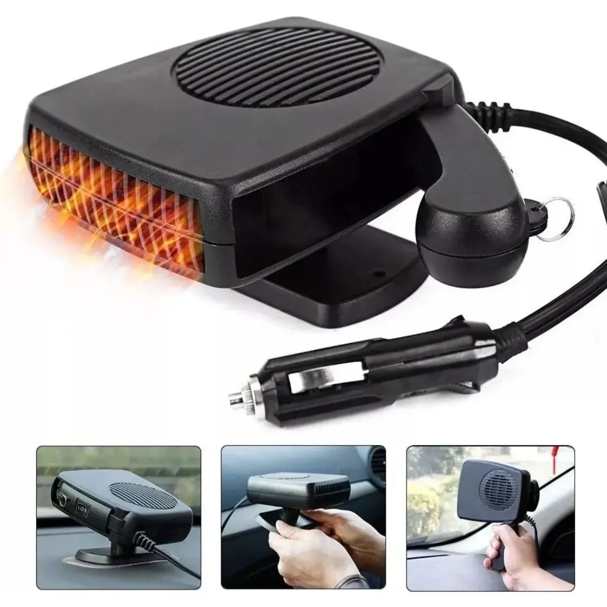 NO LOGO - Calefactor Para Auto 12v Ventilador De Auto 12v 200w Pro Xl