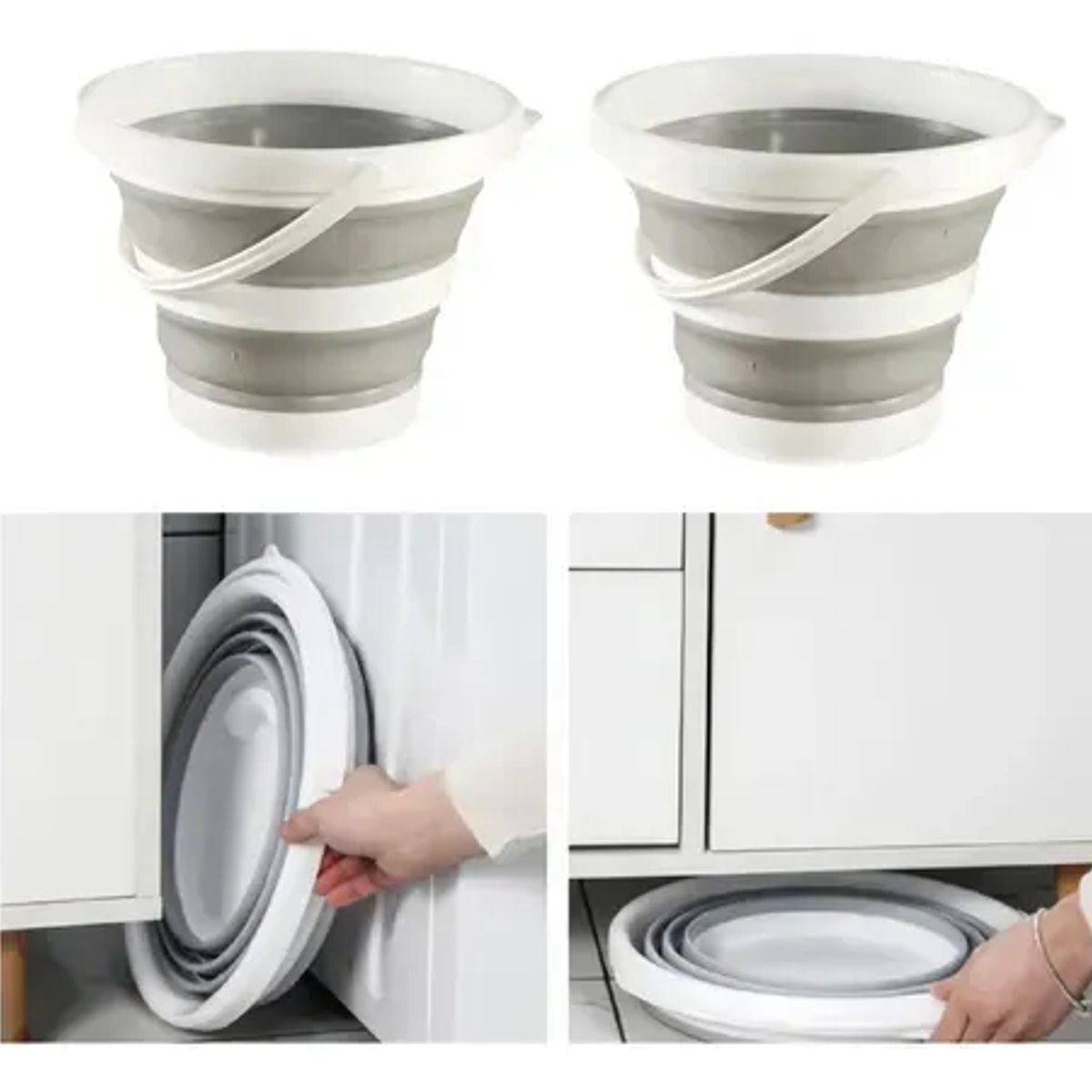 UMEXUS - 2 Piezas Cubeta Plegable/cubetas Plastico 10L