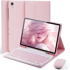 PUREPOWER - Funda Teclado Español (Incluye Ñ) y Raton para Huawei MatePad SE 11 Pulgadas 2024