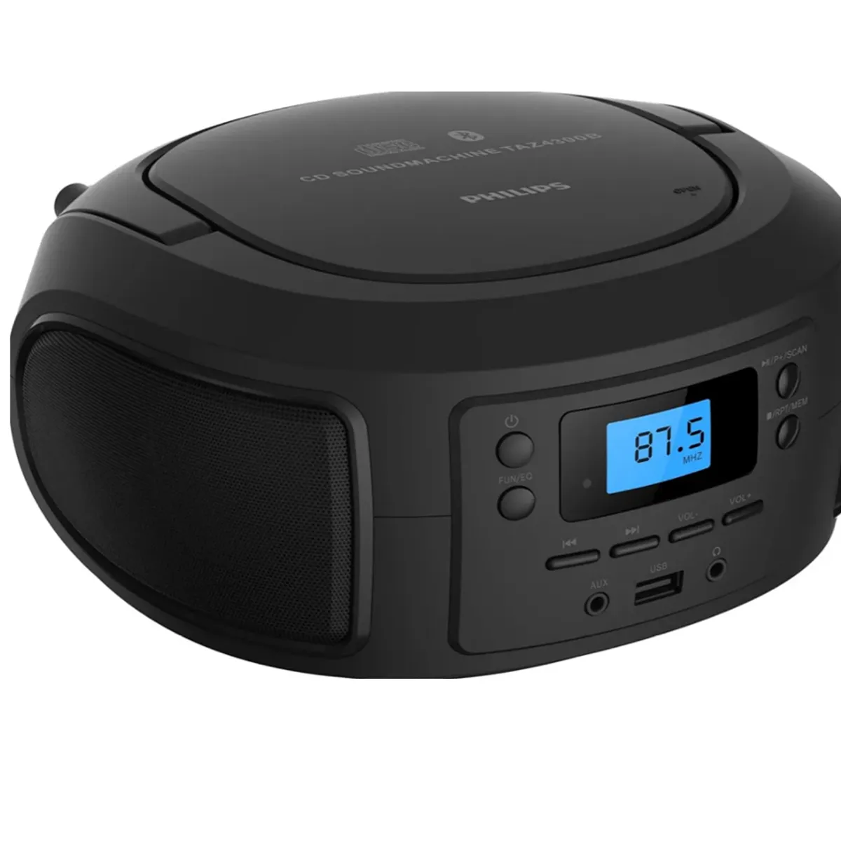 PHILIPS - Radio Philips Bluetooth Con Cd Taz4300b37 Negro