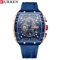 CURREN - Reloj Hombre - Azul