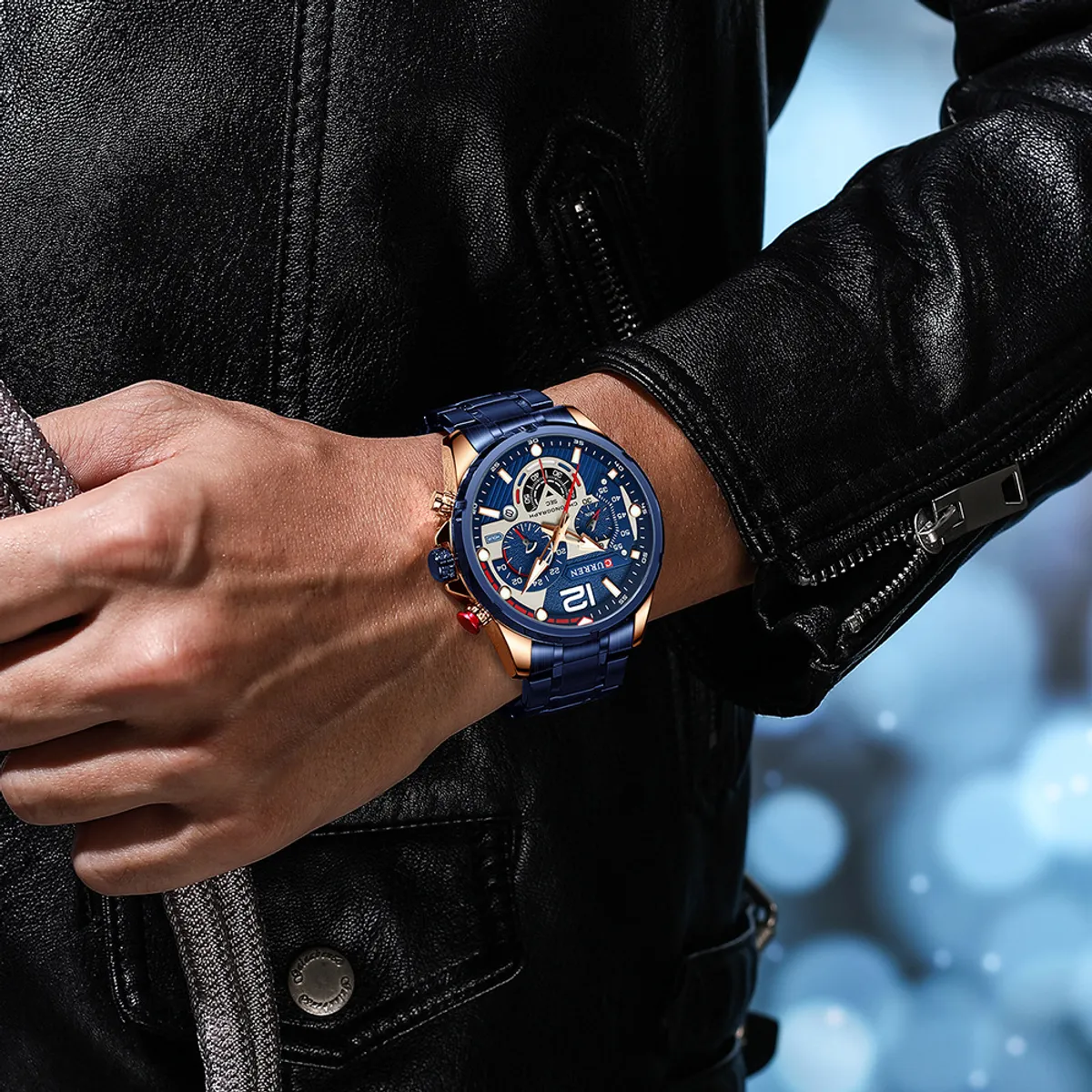CURREN - Reloj Curren Hombre - Plata