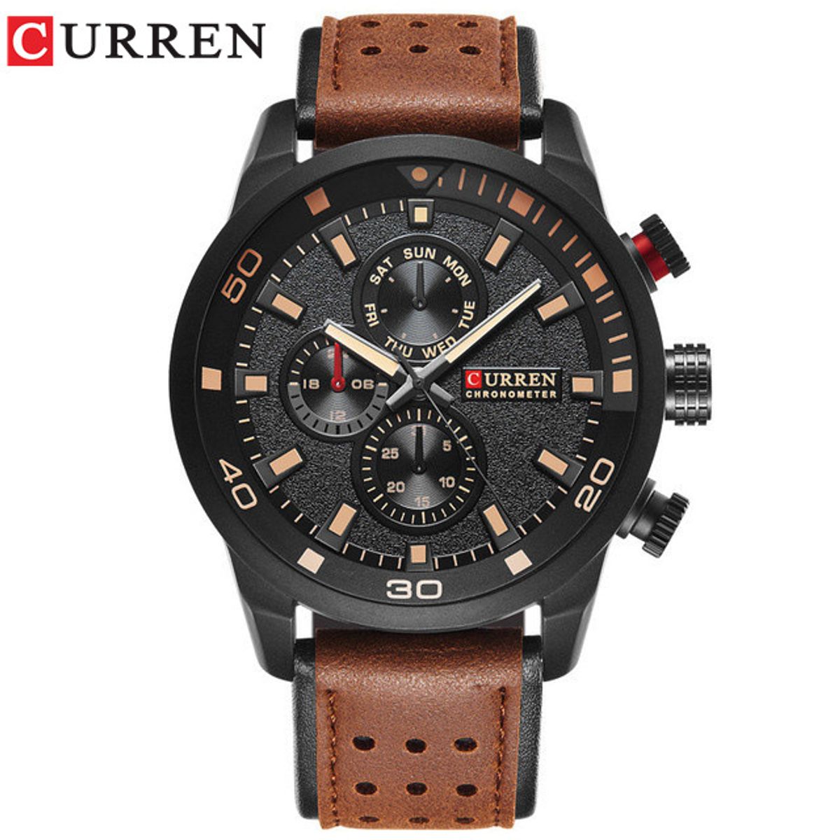 CURREN - Reloj Curren Hombre - Rojo