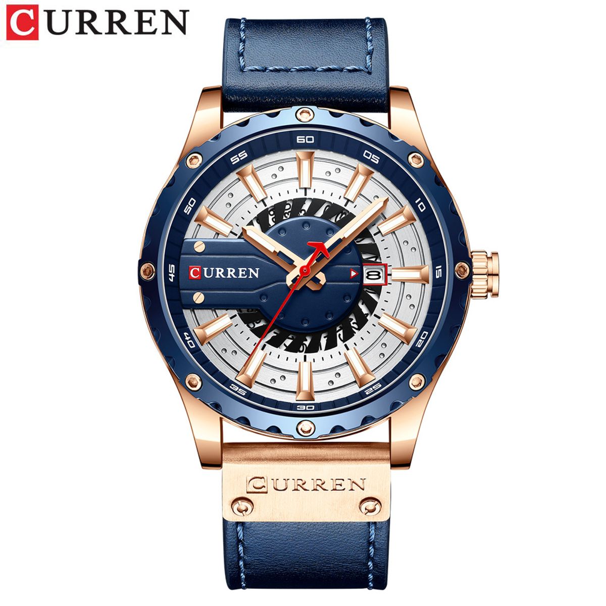 CURREN - Reloj Curren Hombre - Café