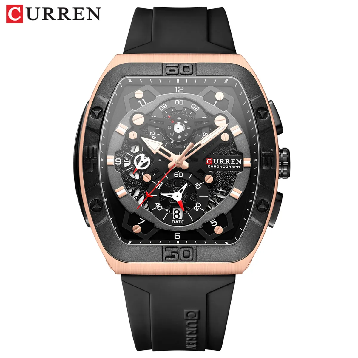 CURREN - Reloj Curren Hombre - Rojo