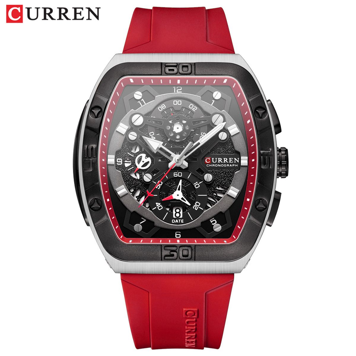 CURREN - Reloj Curren Hombre - Rojo