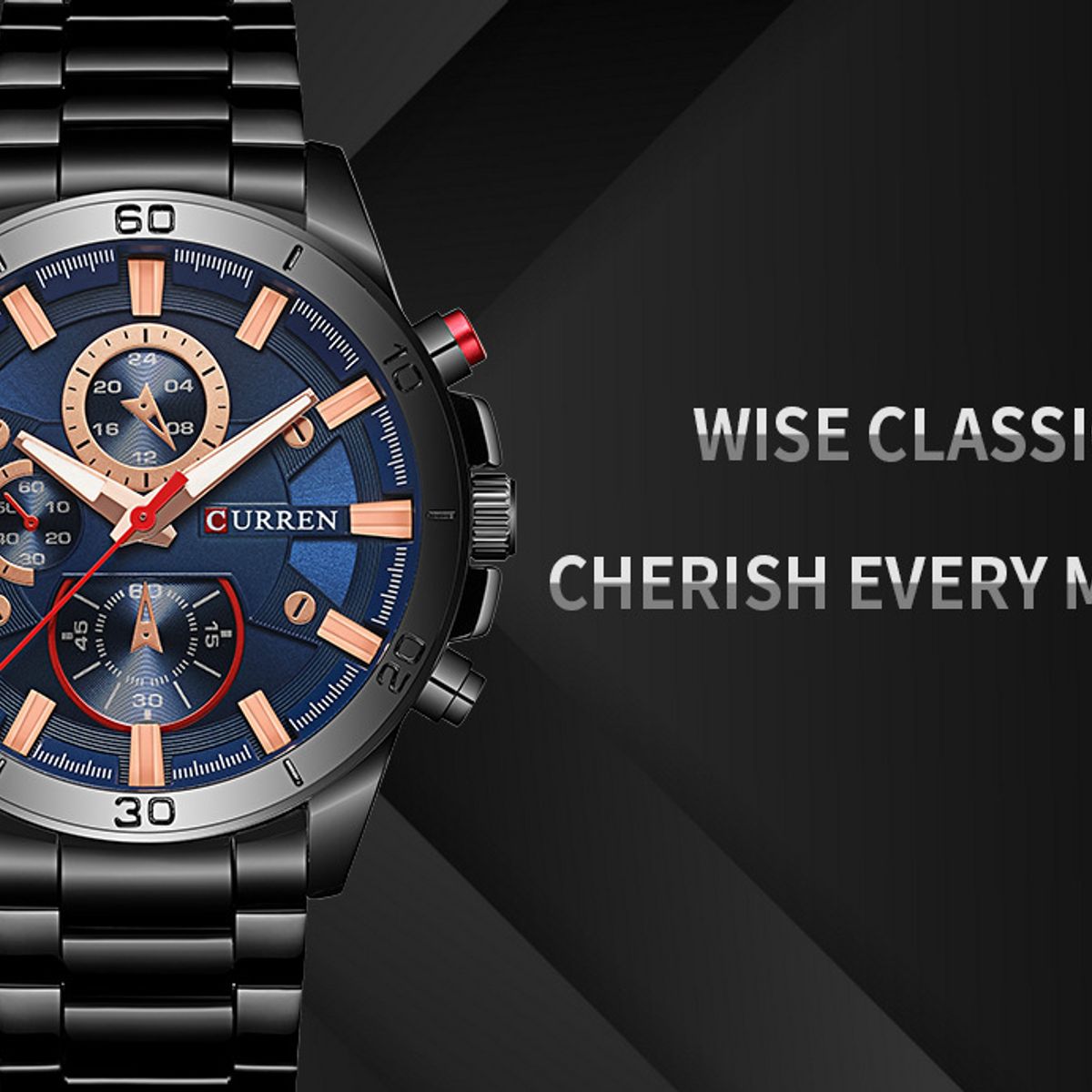 CURREN - Reloj Curren Hombre - Plata