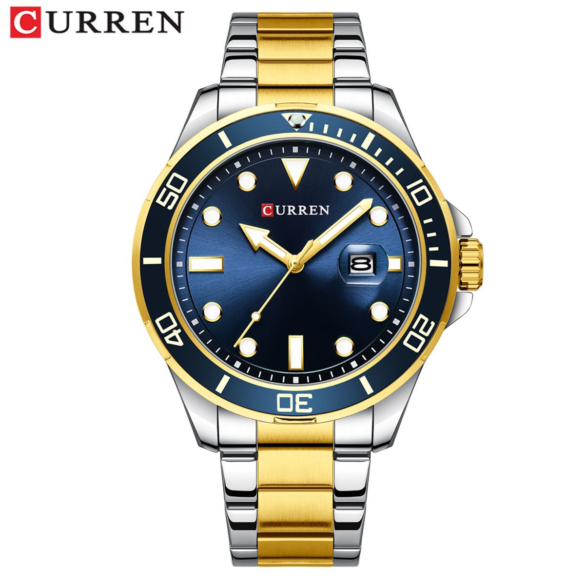 CURREN - Reloj Curren Hombre - Plata