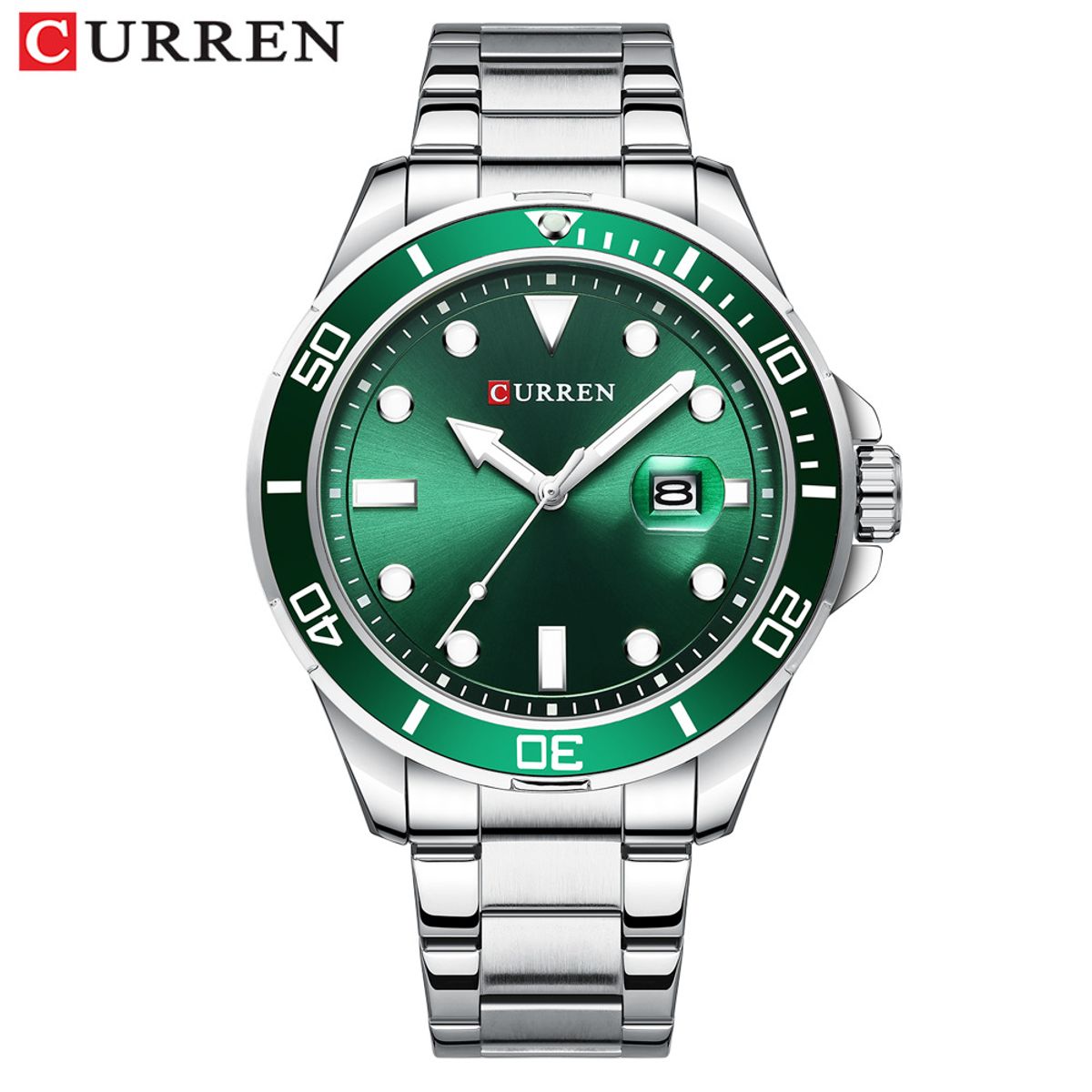 CURREN - Reloj Curren Hombre - Plata