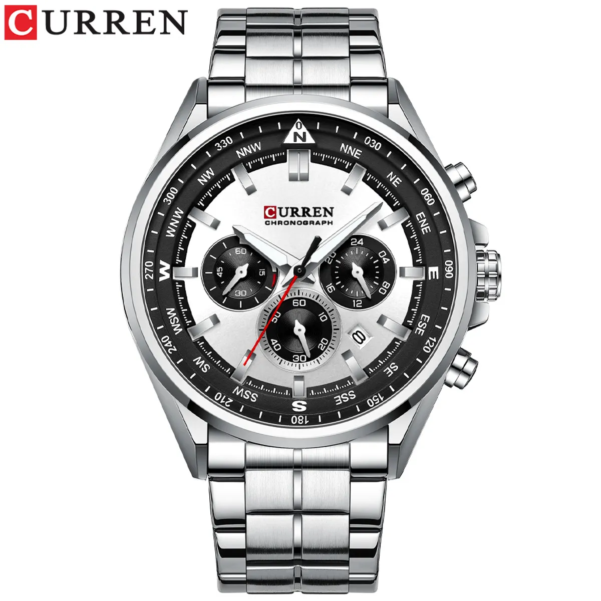 CURREN - Reloj Curren Hombre - Plata