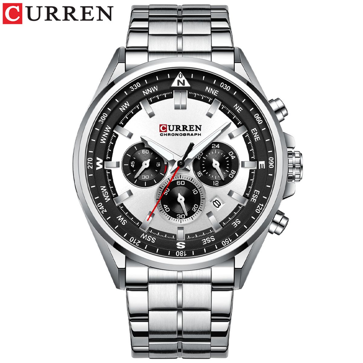 CURREN - Reloj Curren Hombre - Plata