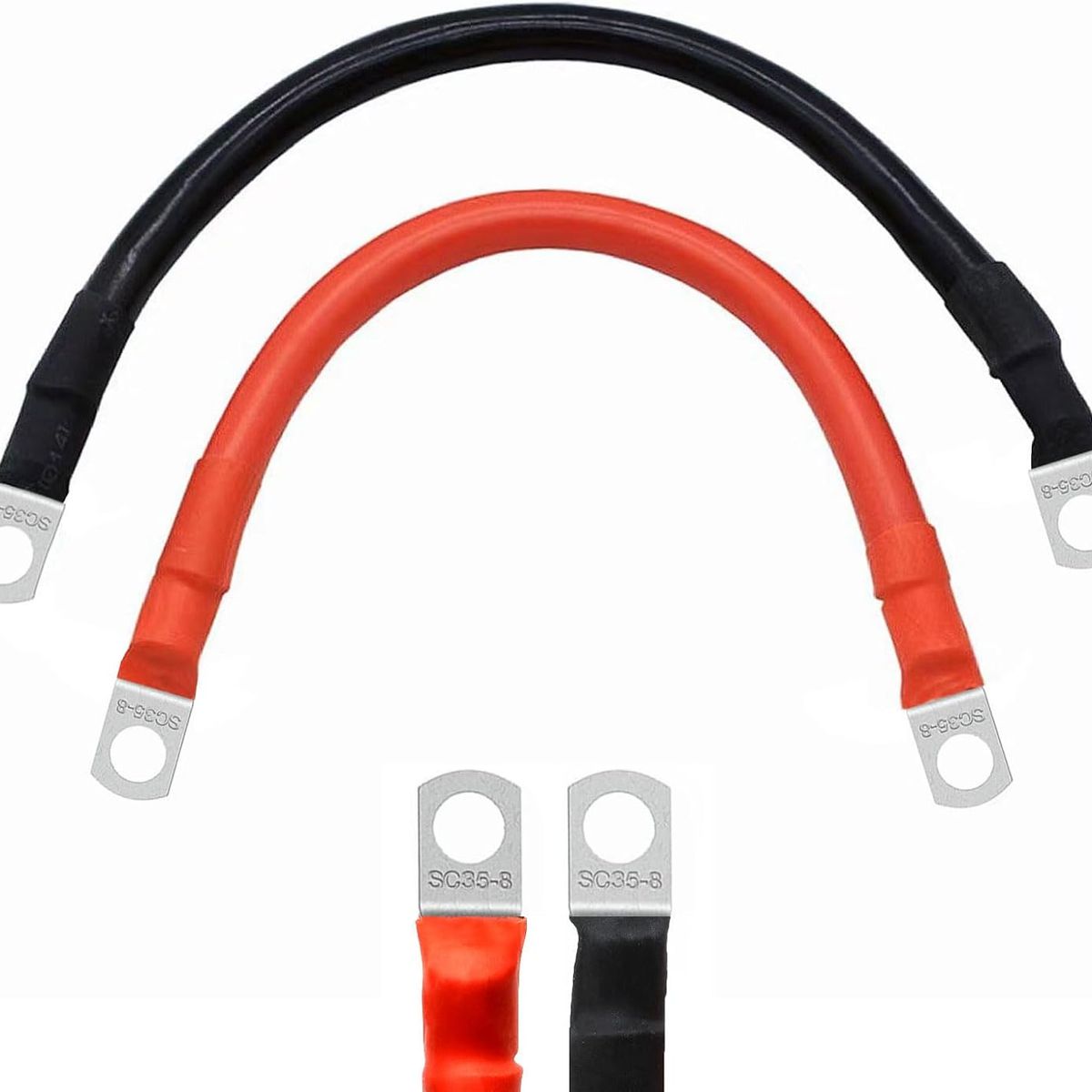 KUANGYE - Par Cables Solar 20cm Sección 35mm2 M8