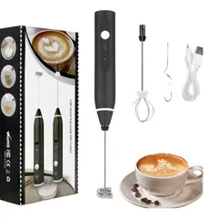 GENERICO - MINI BATIDOR ELÉCTRICO RECARGABLE PORTÁTIL