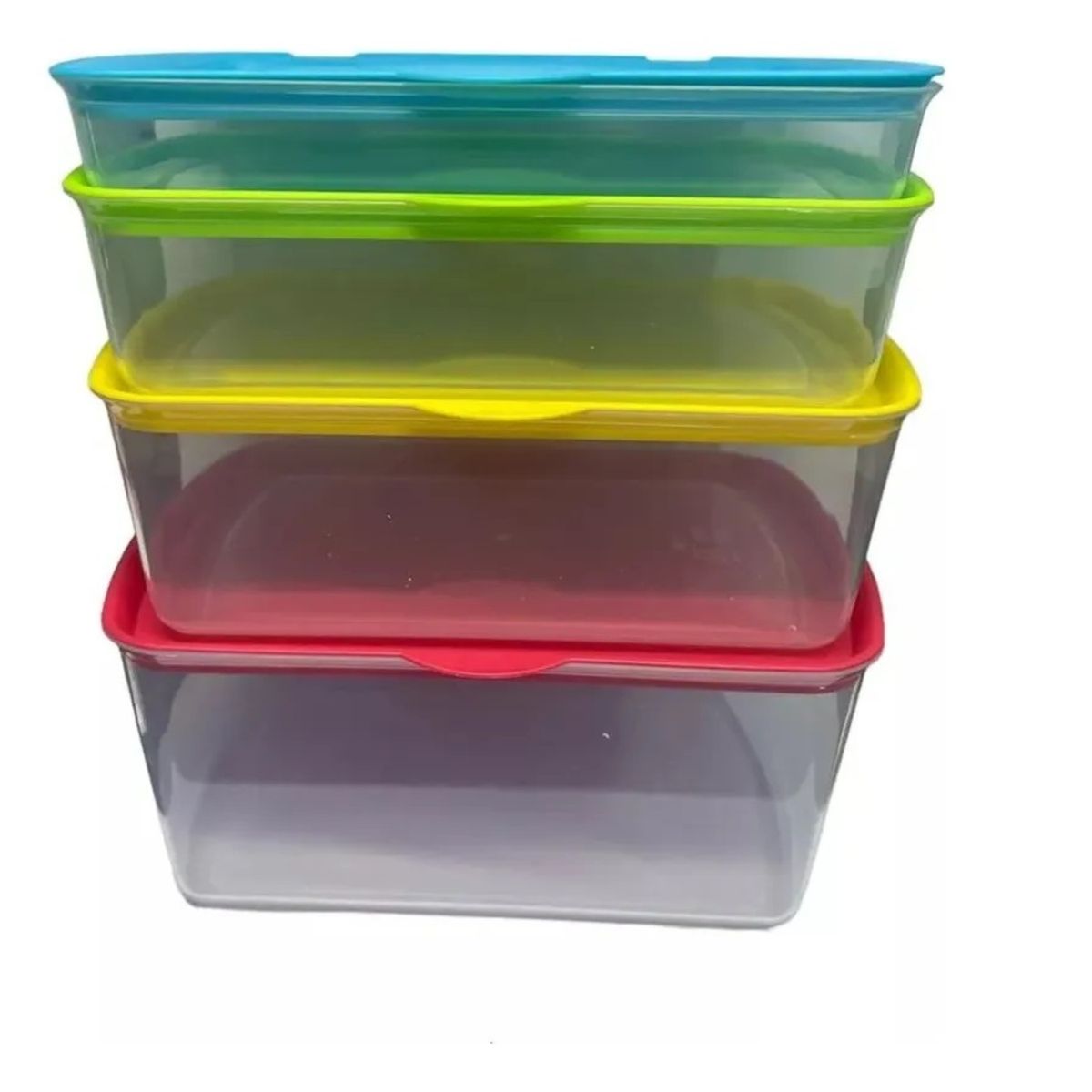 GENERICO - PACK X 3 DE SET 4 PIEZAS CONTENEDOR MICROONDAS Y REFRIGERADOR