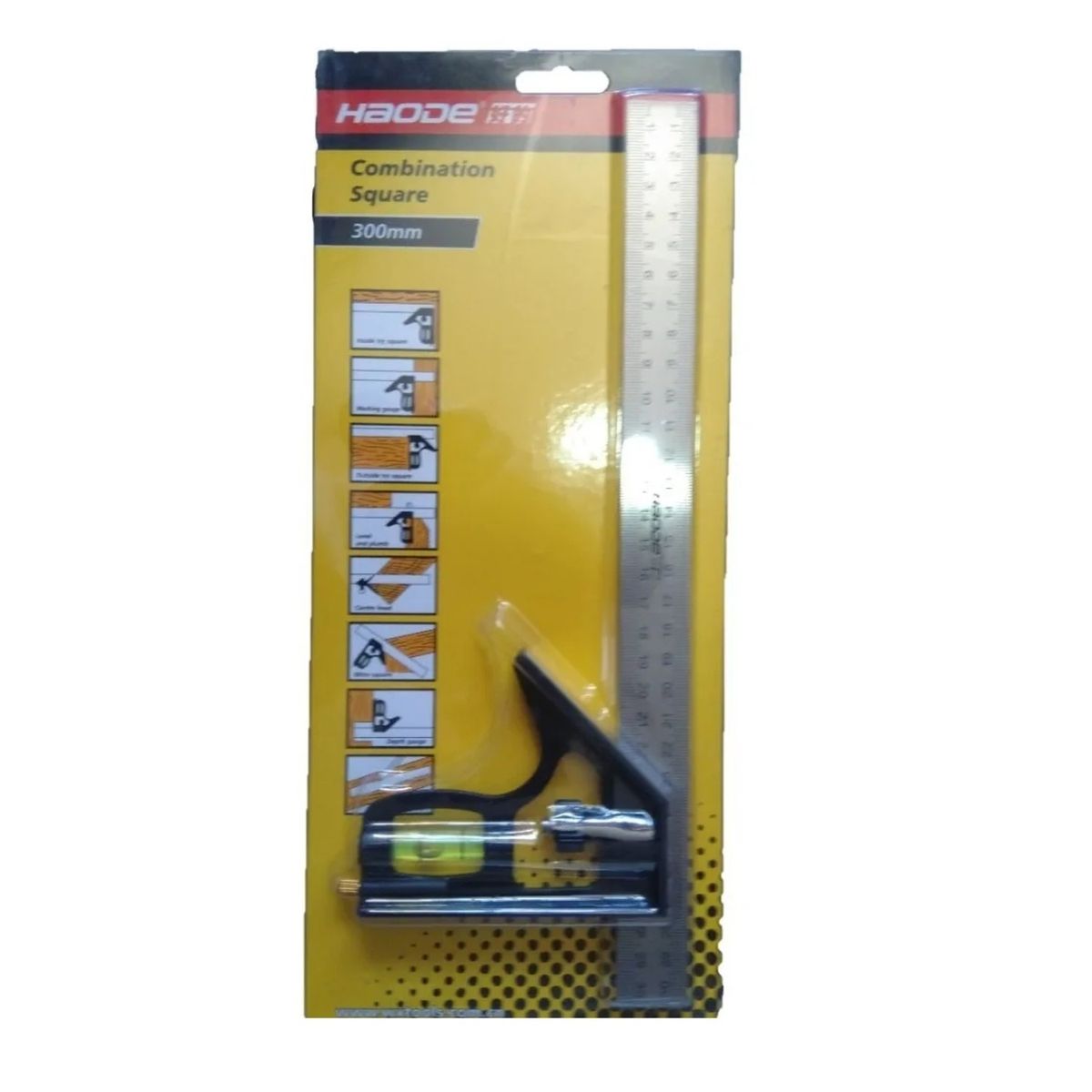 GENERICO - PACK X 3ESCUADRA AJUSTABLE CON NIVEL Y AGUJA DE MARCA