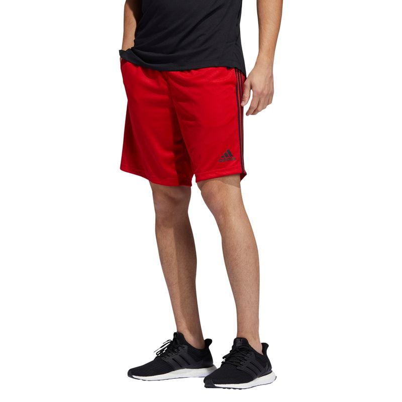 ADIDAS - Short Deportivo 3 Stripes Hombre
