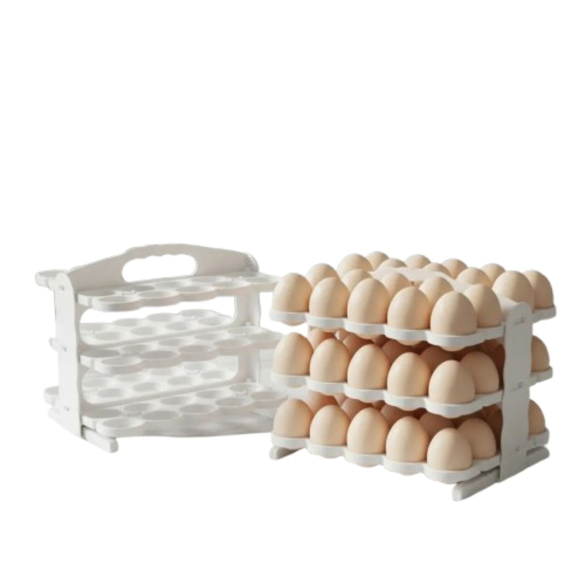 GENERICO - BANDEJA ORGANIZADORA DE HUEVOS PARA COCINA 60UND