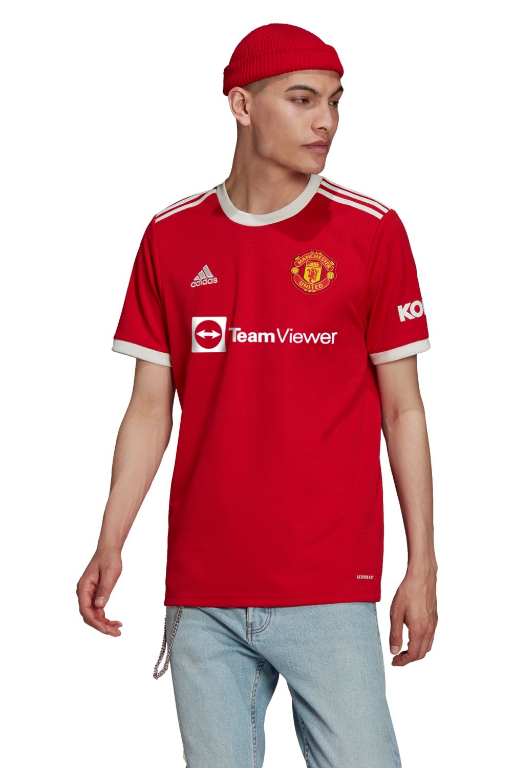 ADIDAS - Camiseta Manchester United Local Hombre