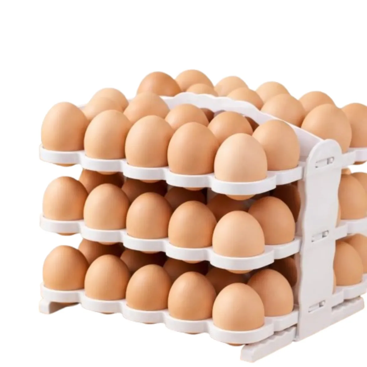 GENERICO - BANDEJA ORGANIZADORA DE HUEVOS PARA COCINA 60UND