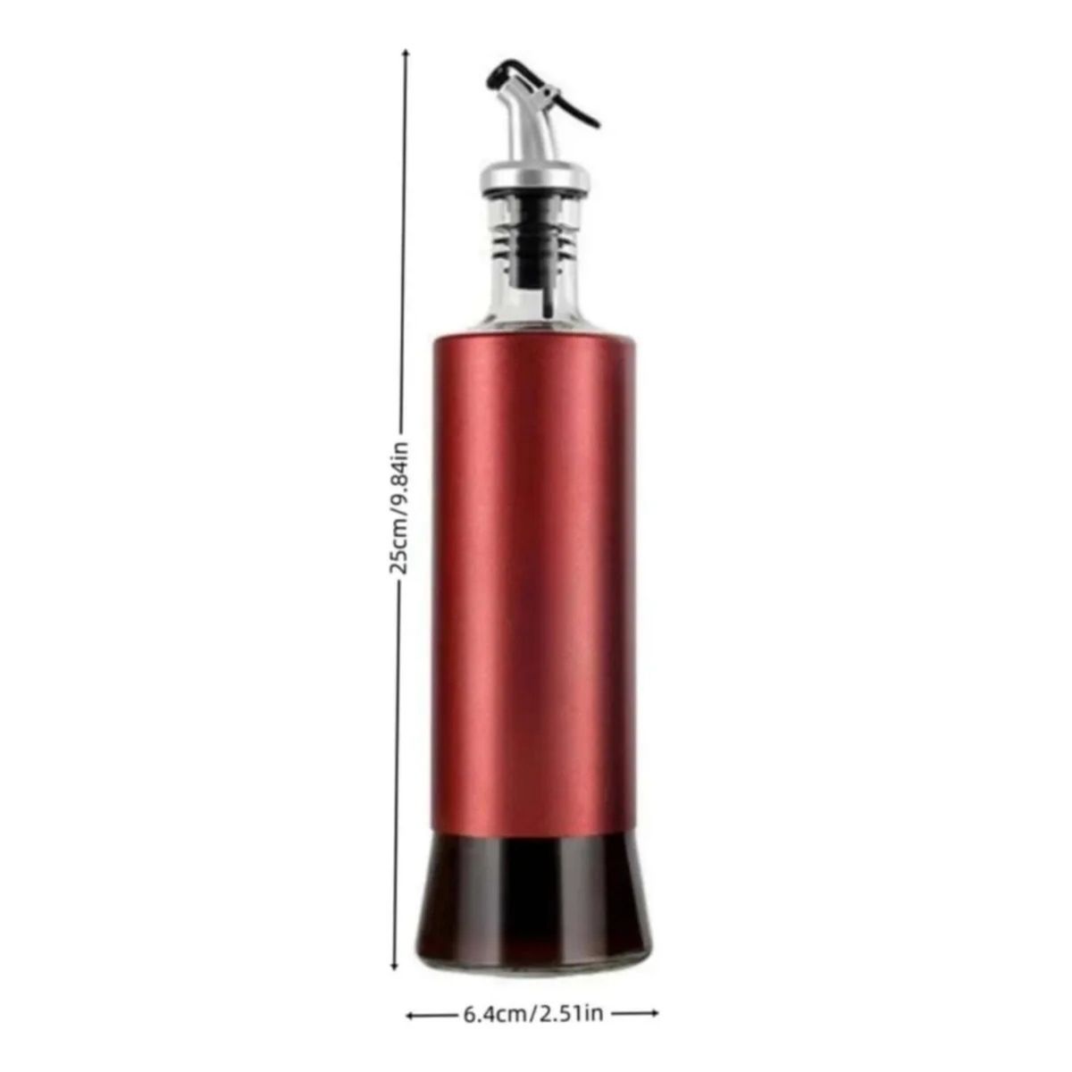 GENERICO - PACK X 3 BOTELLAS DISPENSADOR DE ACEITE 300ML ACEITERA COCINA