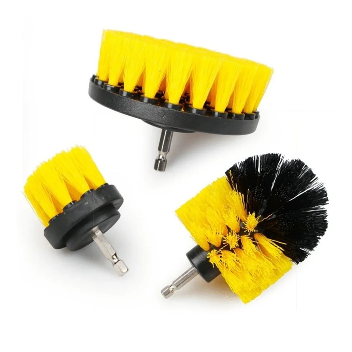 GENERICO - KIT CEPILLO TALADRO LAVADO VESTIDURA MEDIO