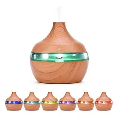 GENERICO - Humidificador De Aire Aroma Difusor Usb De 300ml Rgb Led