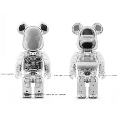GENERICO - Portable Bluetooth BEARBRICK Speaker 400%