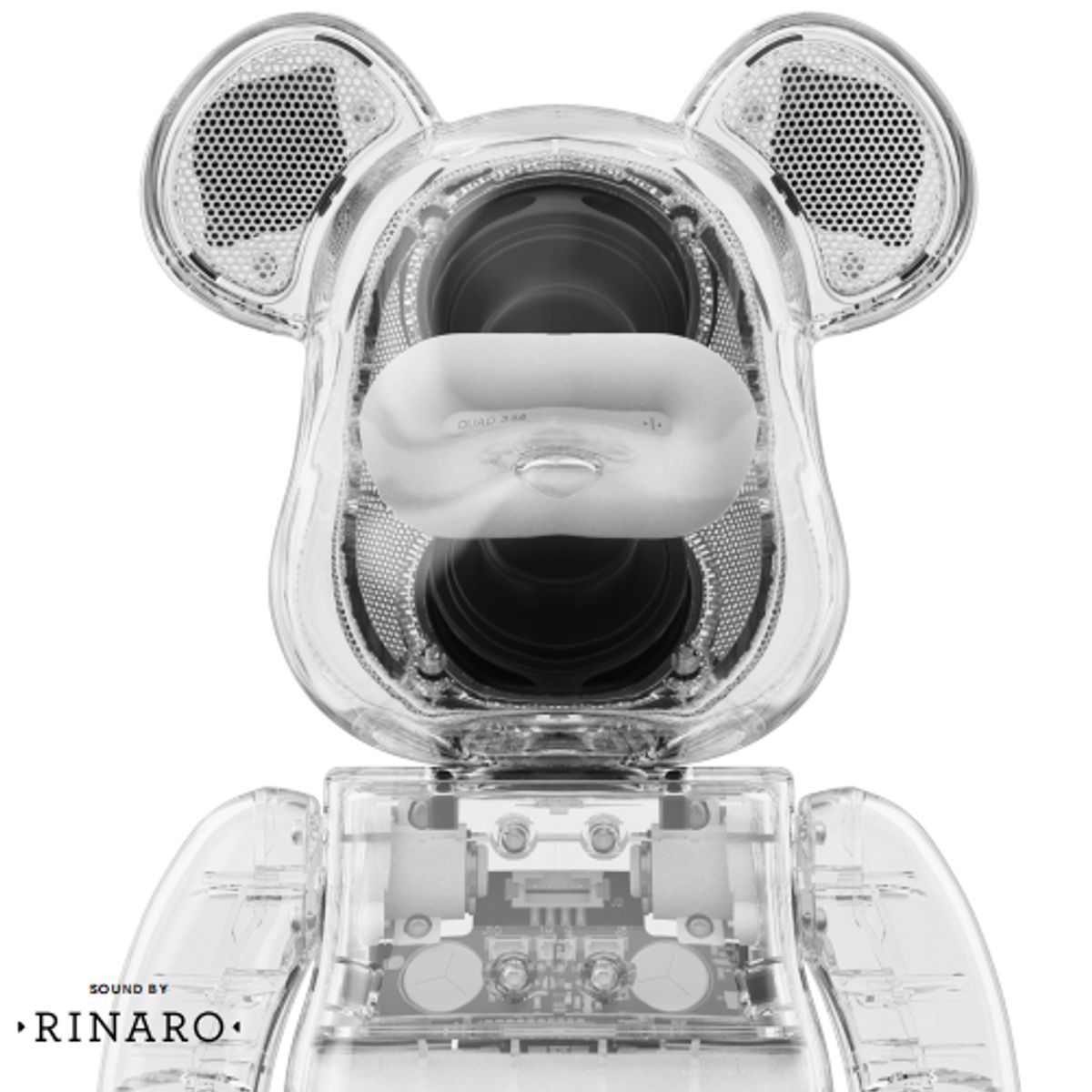 GENERICO - Portable Bluetooth BEARBRICK Speaker 400%