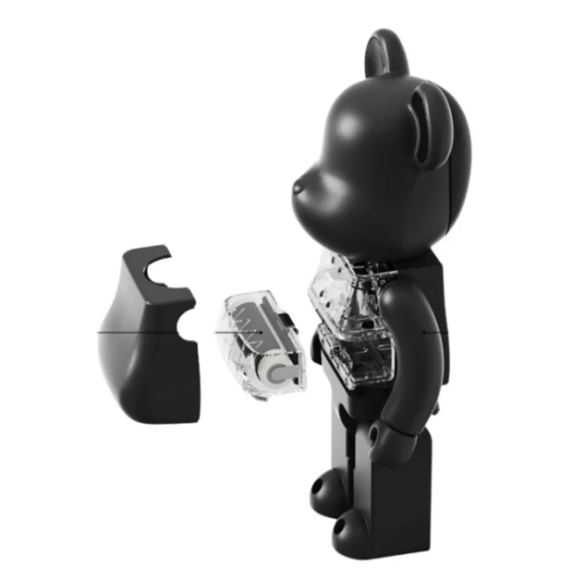 GENERICO - Portable Bluetooth BEARBRICK Speaker 400%