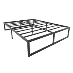 ATURE - Base Cama 2plazas 150x190x36cm Negra Estructura Resistente