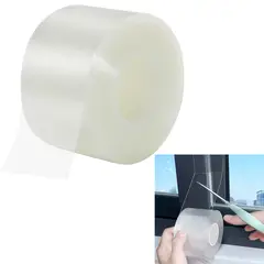 KUANGYE - Cinta Selladora Transparente 5cm×20m Sin Residuos para Puertas Ventanas y Duchas