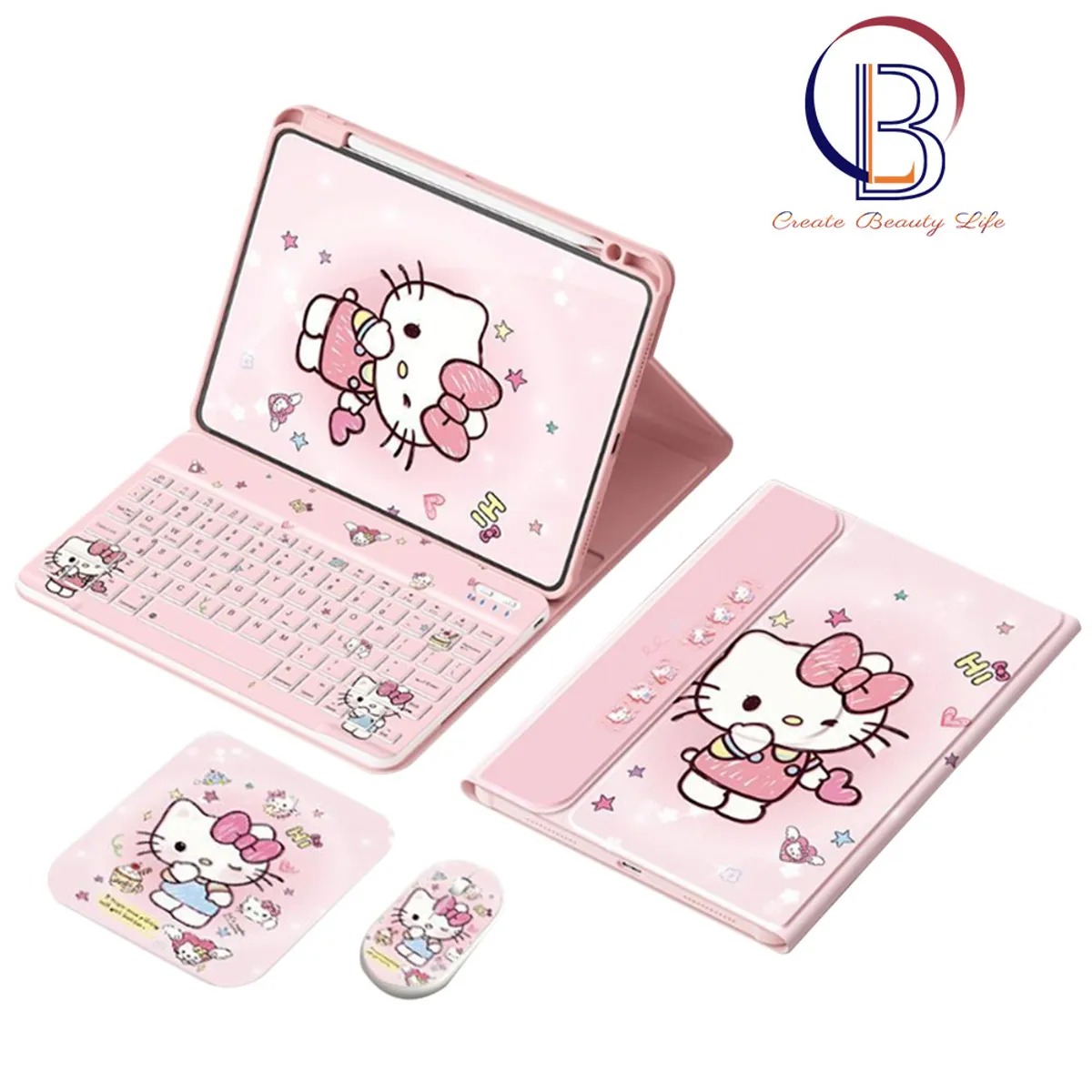 PUREPOWER - Funda Teclado de Español y Raton para iPad (A16) 11ª generación y iPad 10ª Generación 10,9" 2022