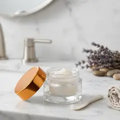 GENERICO - Set 6 Frascos Vidrio Pequeño Cosmetico 5 g